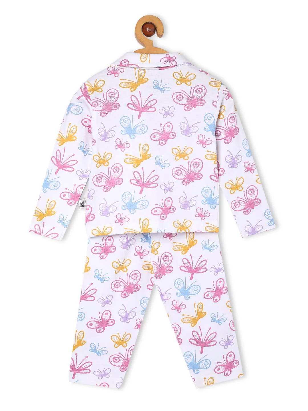 Baby and Kids Pajama Nightsuit Set- Spring Wings