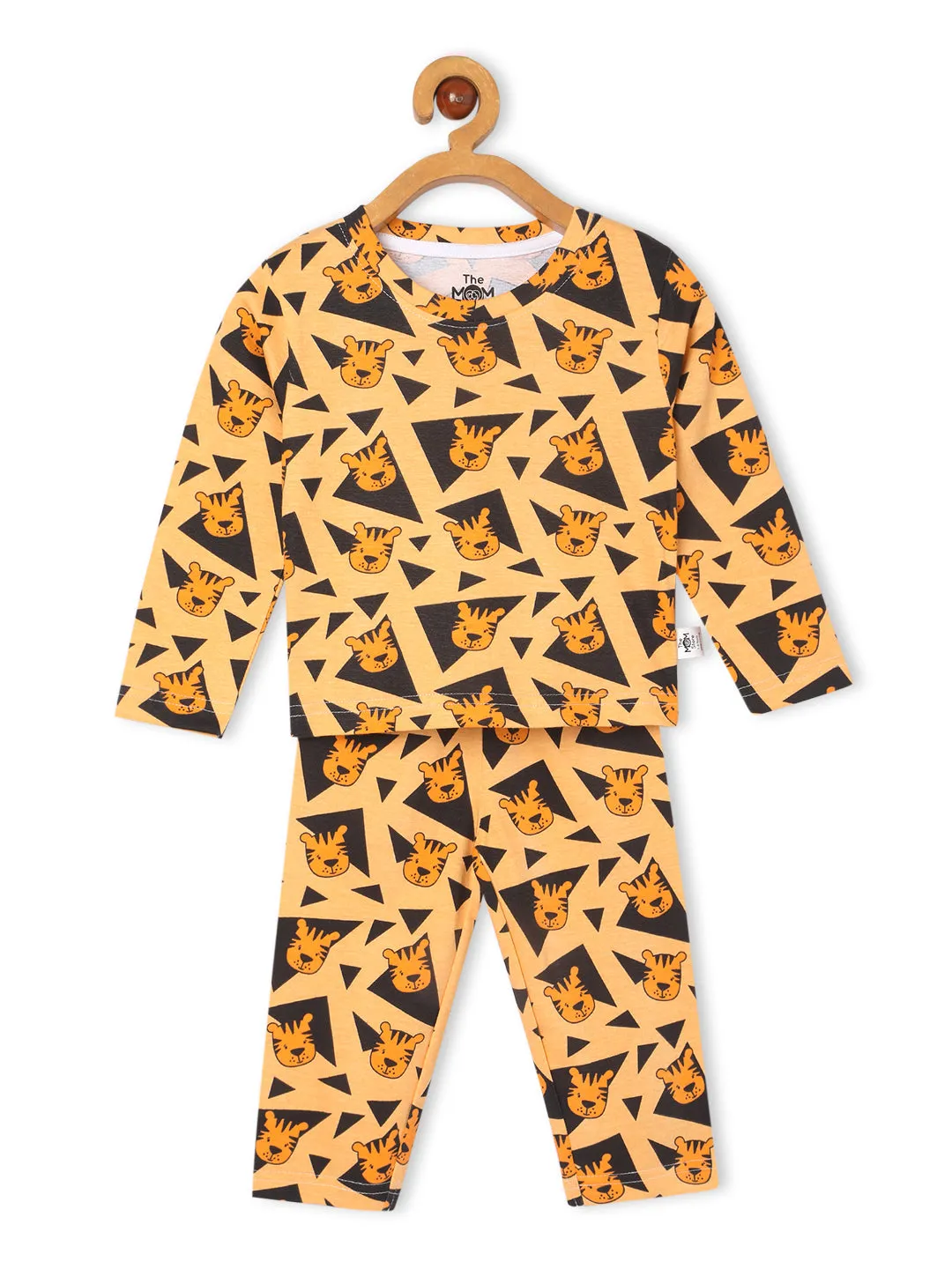 Baby and Kids Pajama Nightsuit Set- Tiger Tales