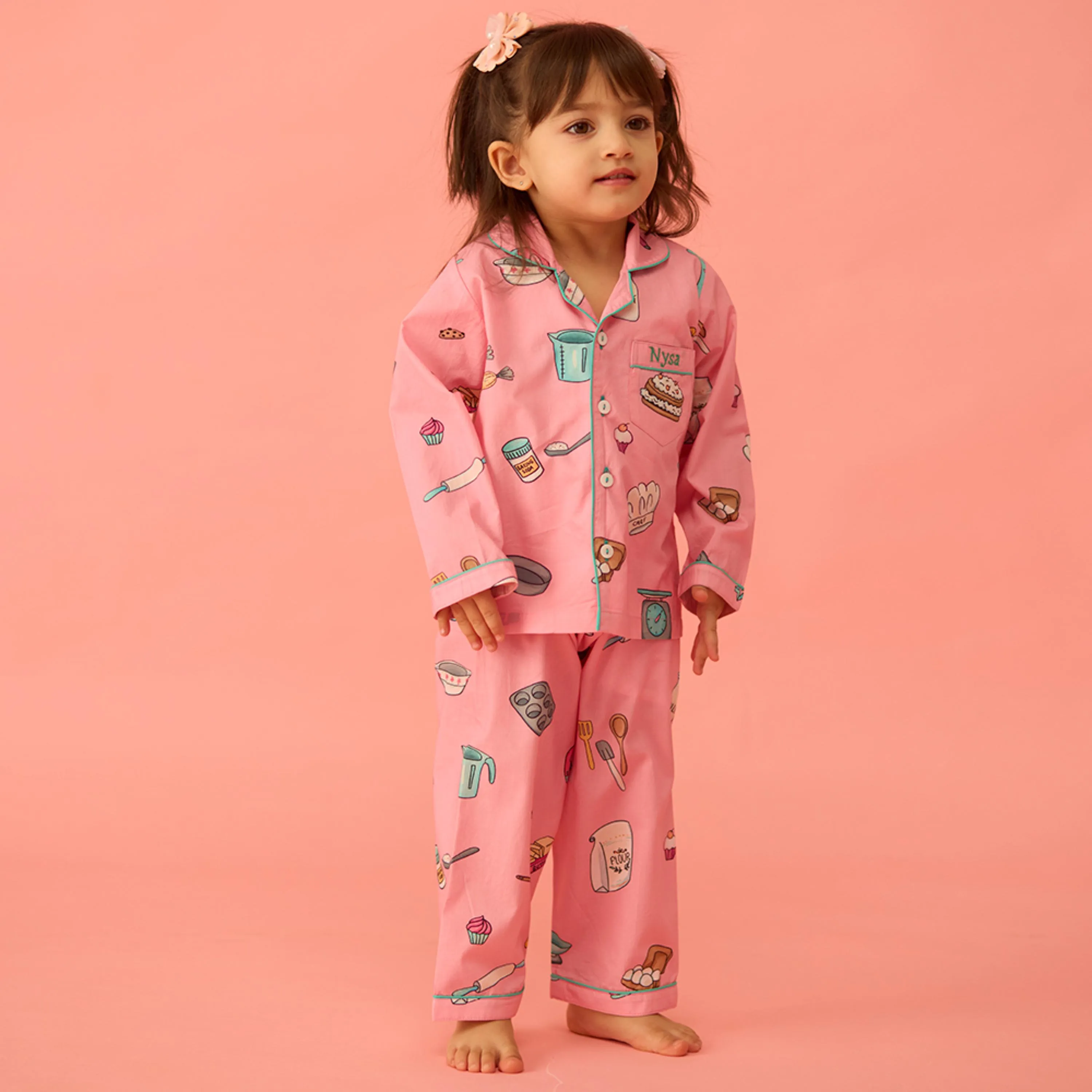 Baking Pajama Set For Kids