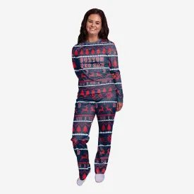 Boston Red Sox Womens Family Holiday Pajamas