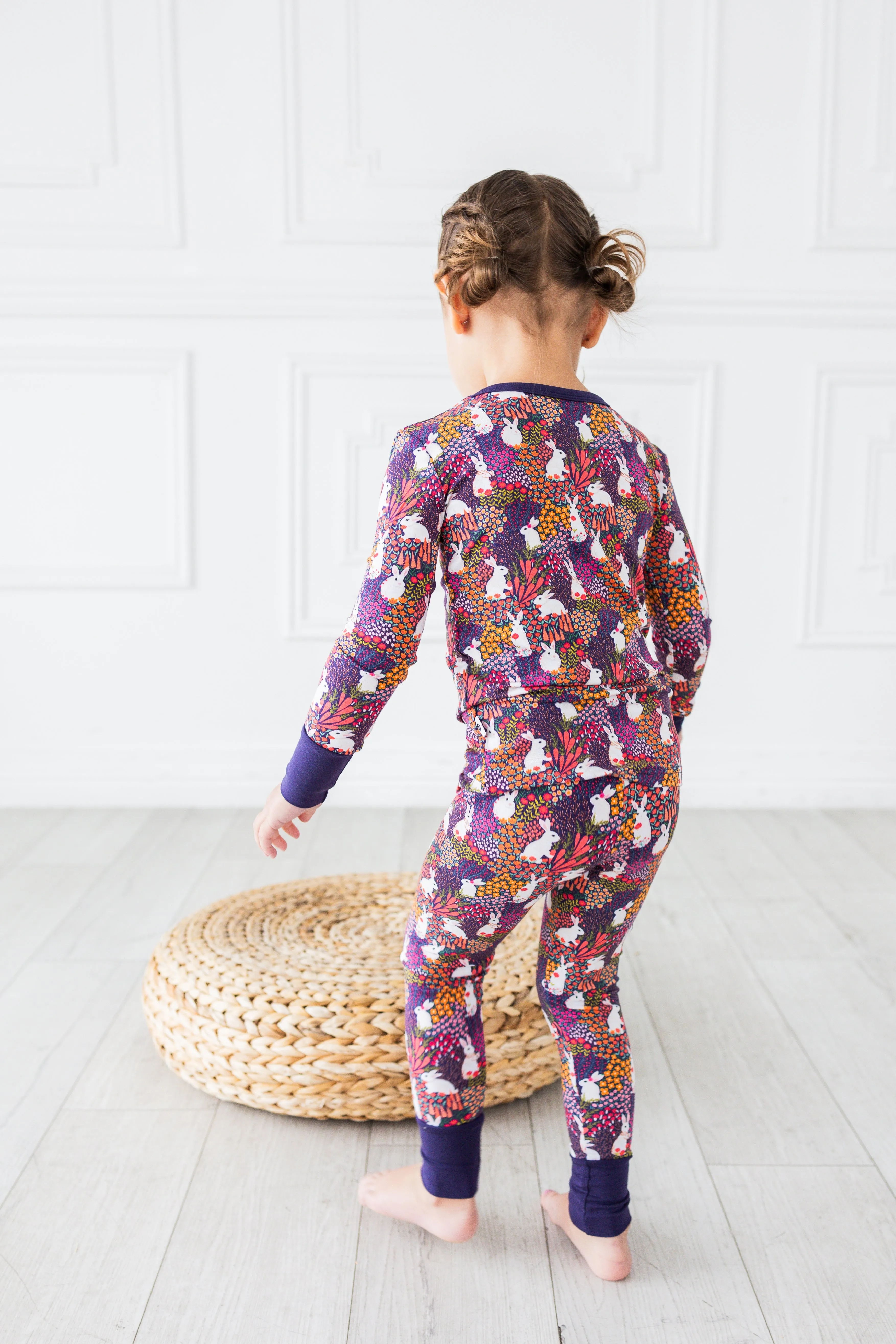 Botanical Bunnies Two-Piece Pajama Set