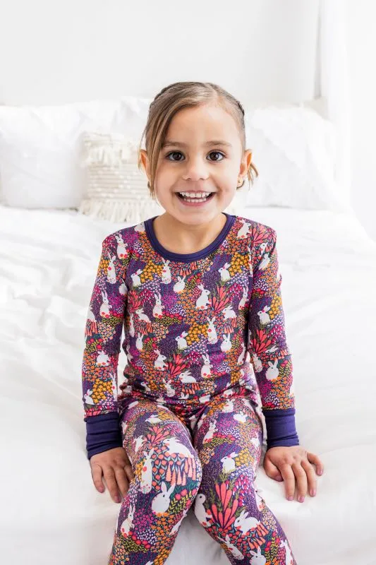 Botanical Bunnies Two-Piece Pajama Set