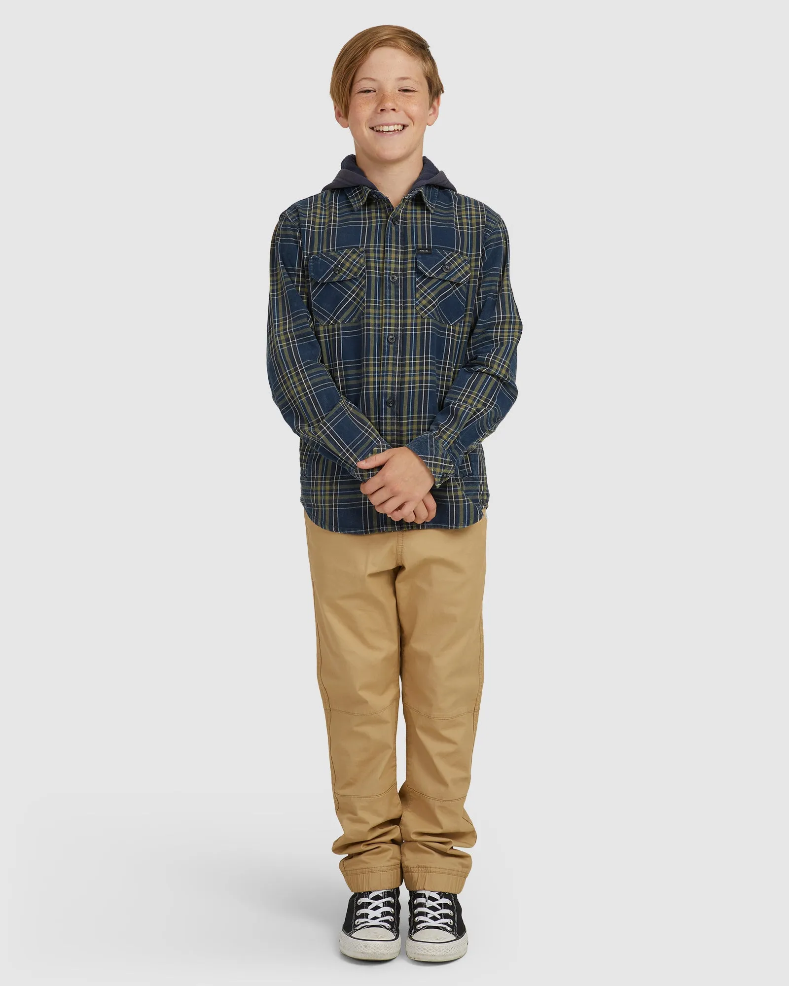 BOYS 8-16 RANCHERO FLANNEL SHIRT