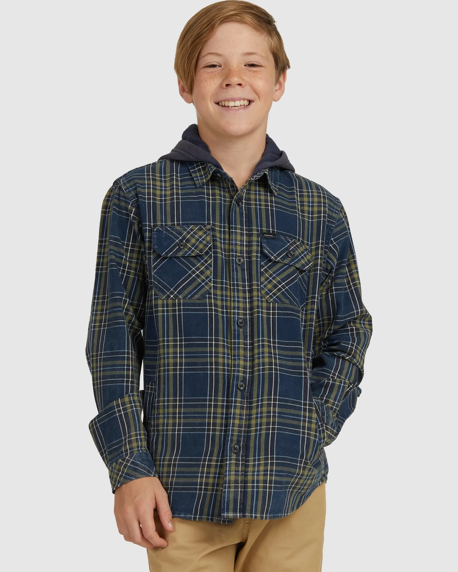 BOYS 8-16 RANCHERO FLANNEL SHIRT