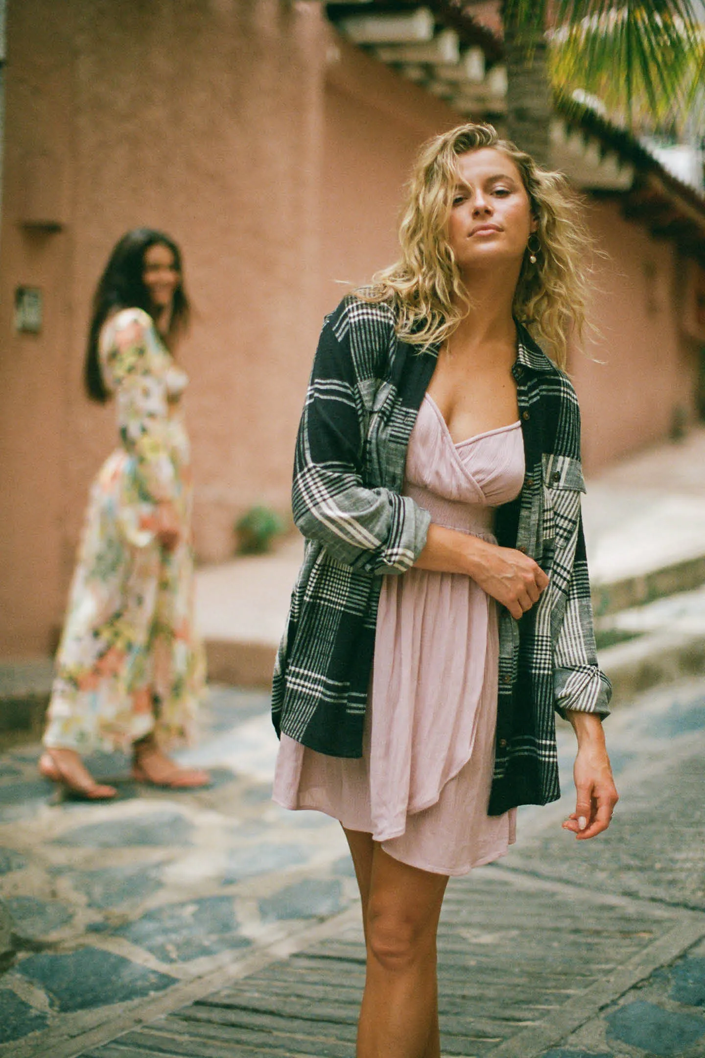 BROOKS OVERSIZED FLANNEL TOP