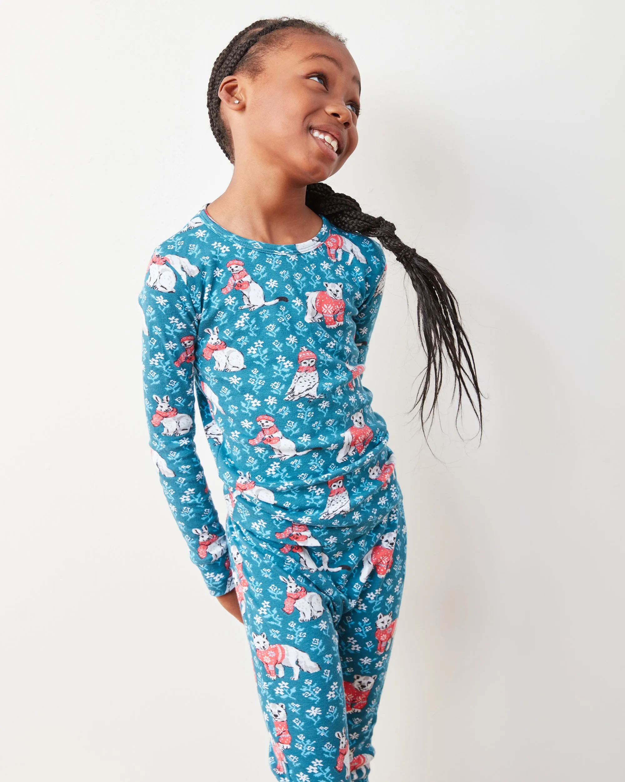 Bundled Up - Kids PJ Set - Navy
