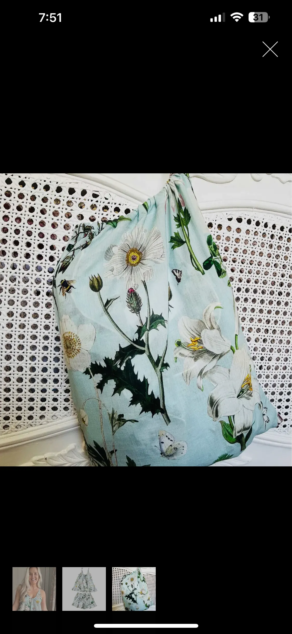 Cami Pajama Set | Heavenly Aqua