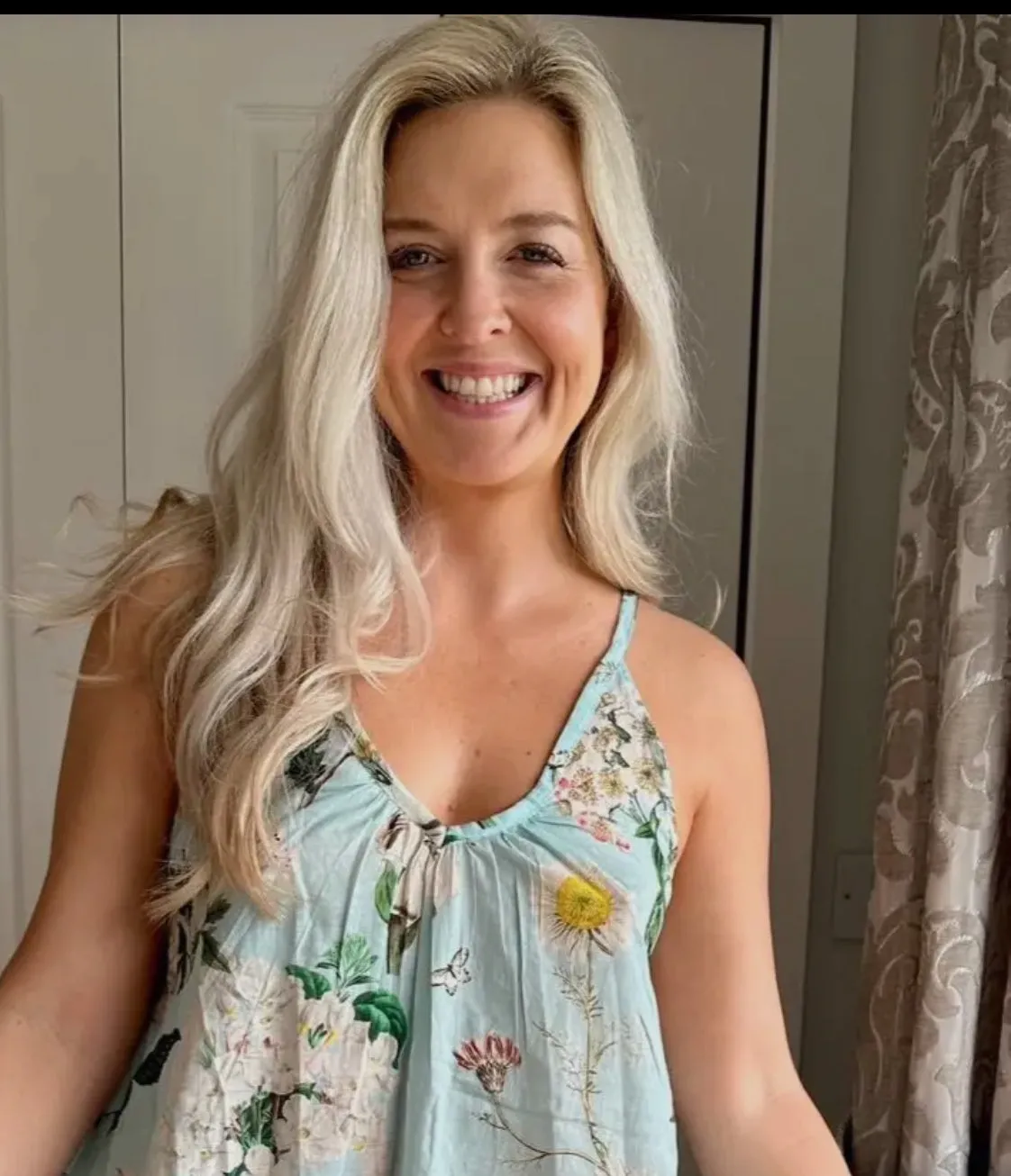 Cami Pajama Set | Heavenly Aqua