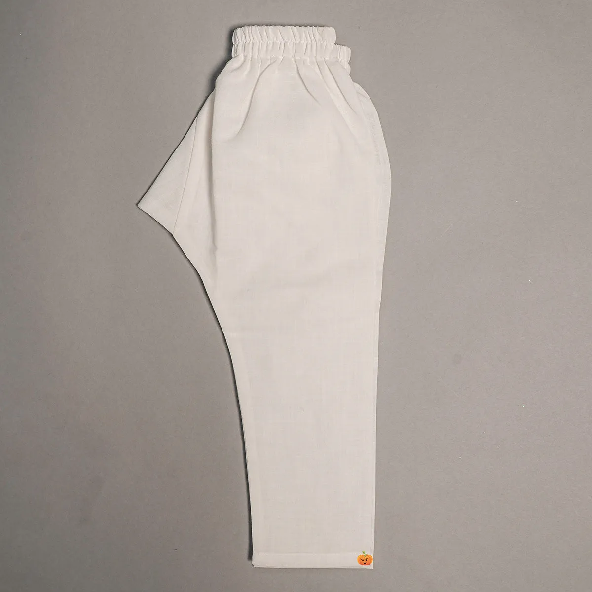 Cream & Lemon Boys Kurta Pajama with Jacket