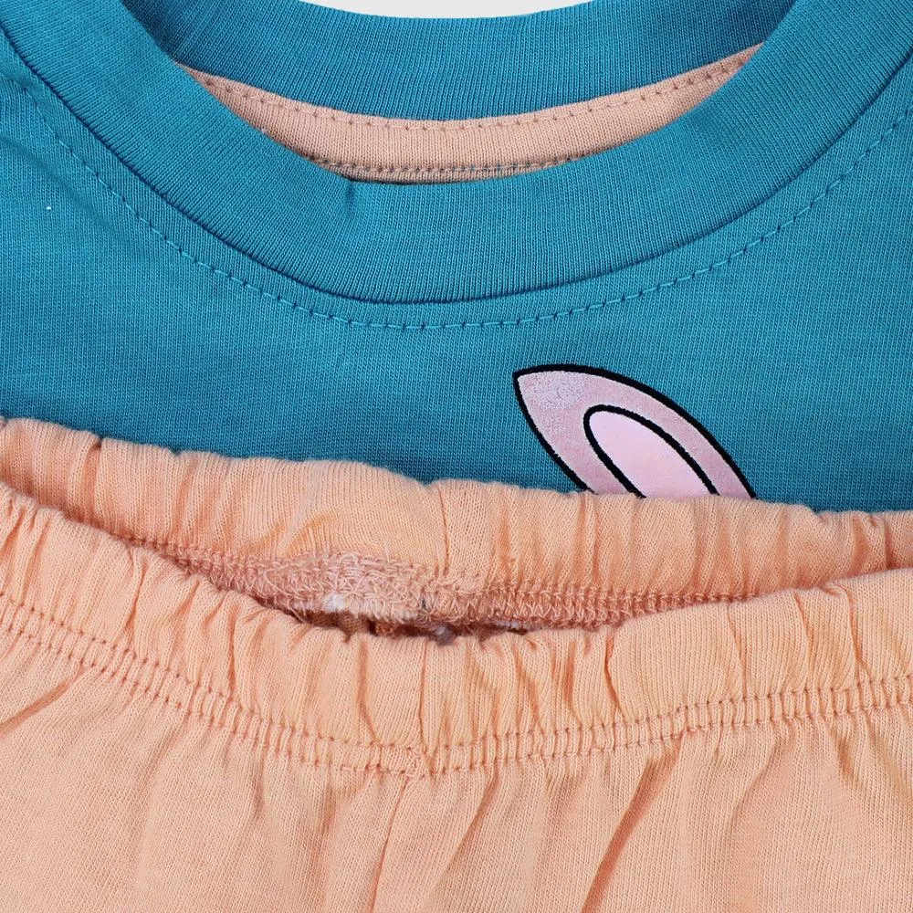 Dancing Bunny Short-Sleeved Pajama