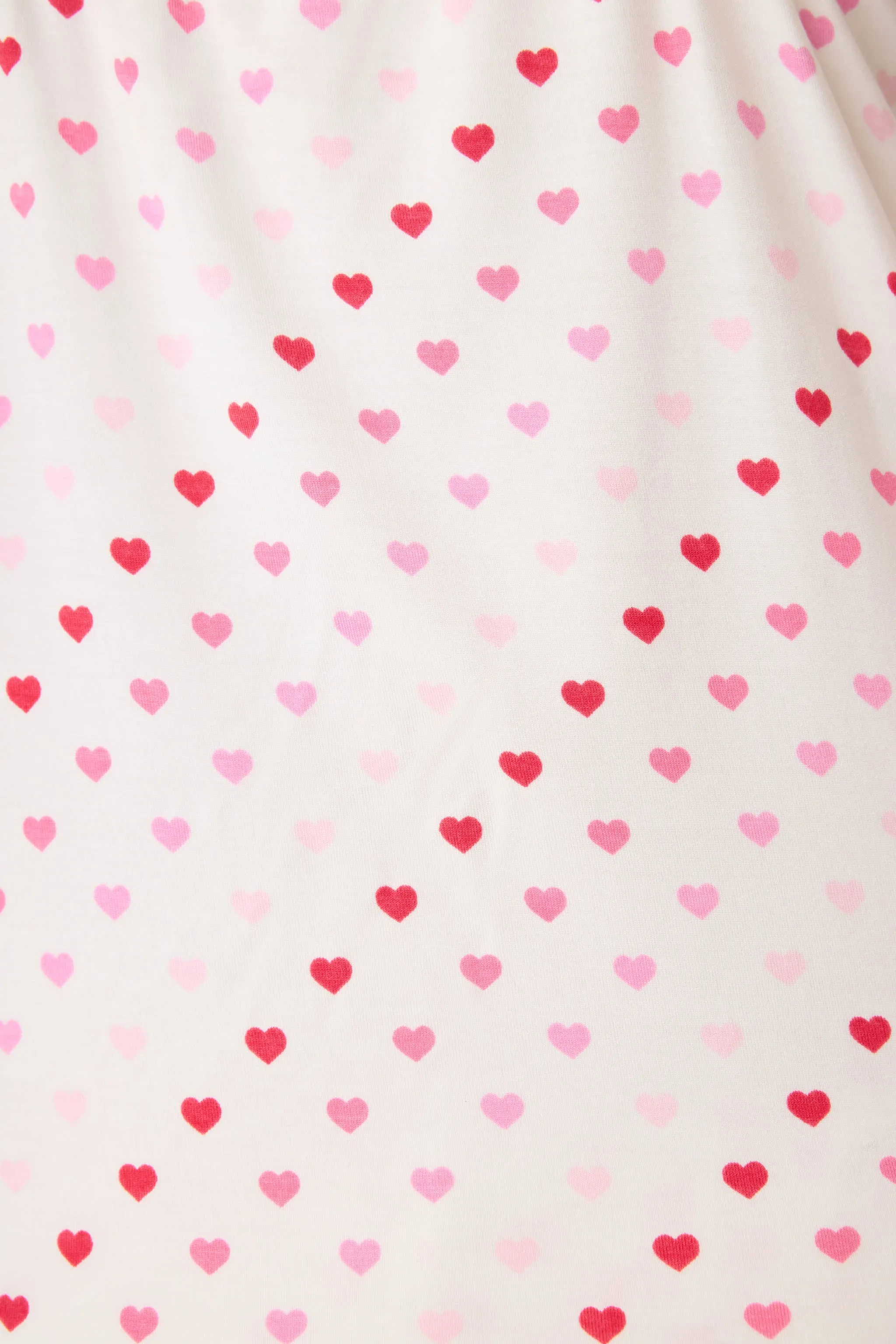 Day Dreams Hearts Modal Short PJ Set