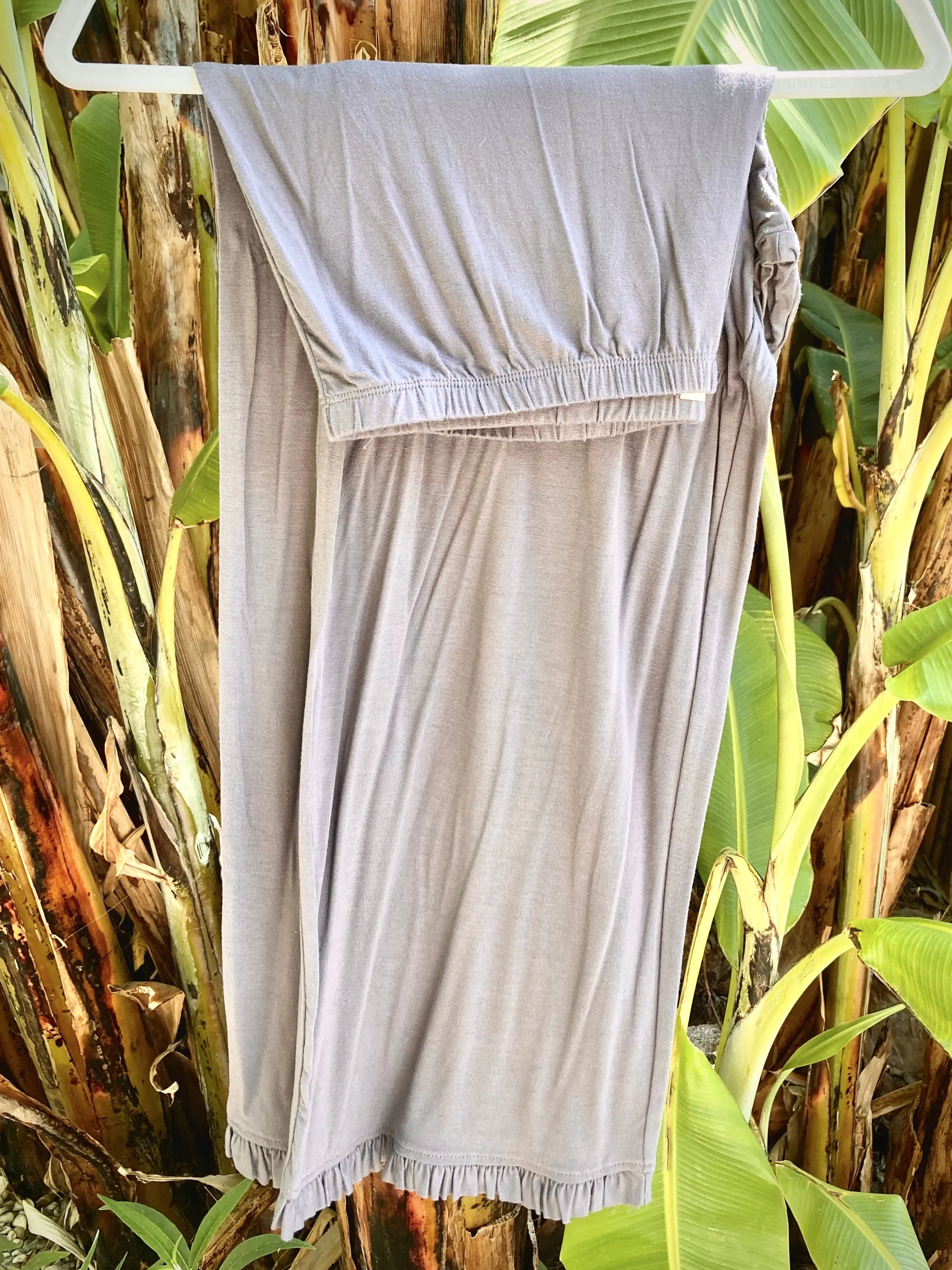 Eberjey Short-Sleeve Ruffle Capri Pajama Set