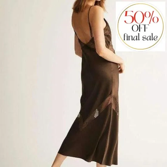 Ginia Silk Gown GLI401