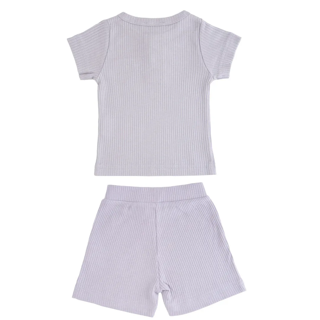Gray Modal Pocket Outfit