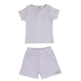 Gray Modal Pocket Outfit