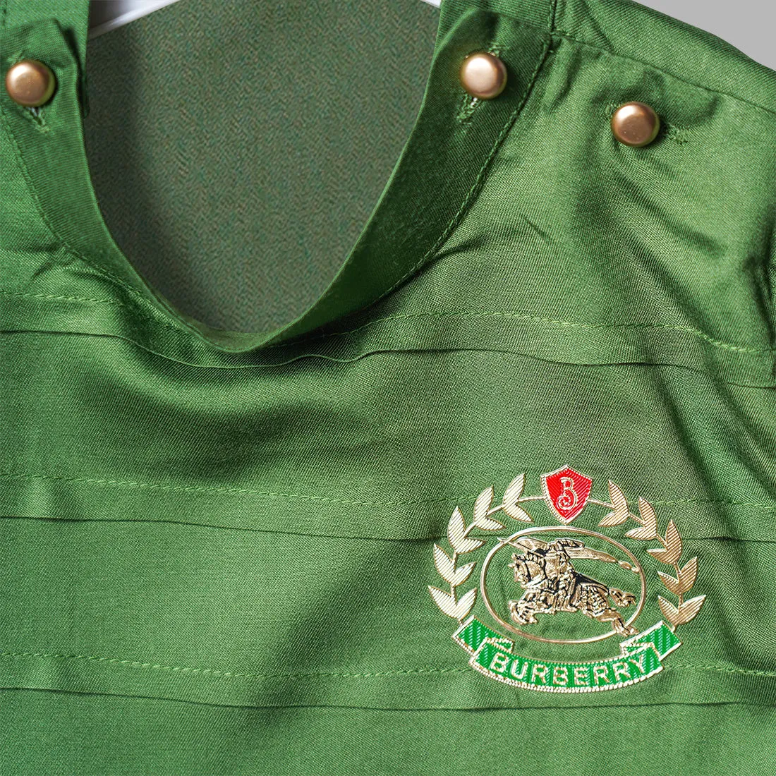 Green Color Boys Kurta Pajama