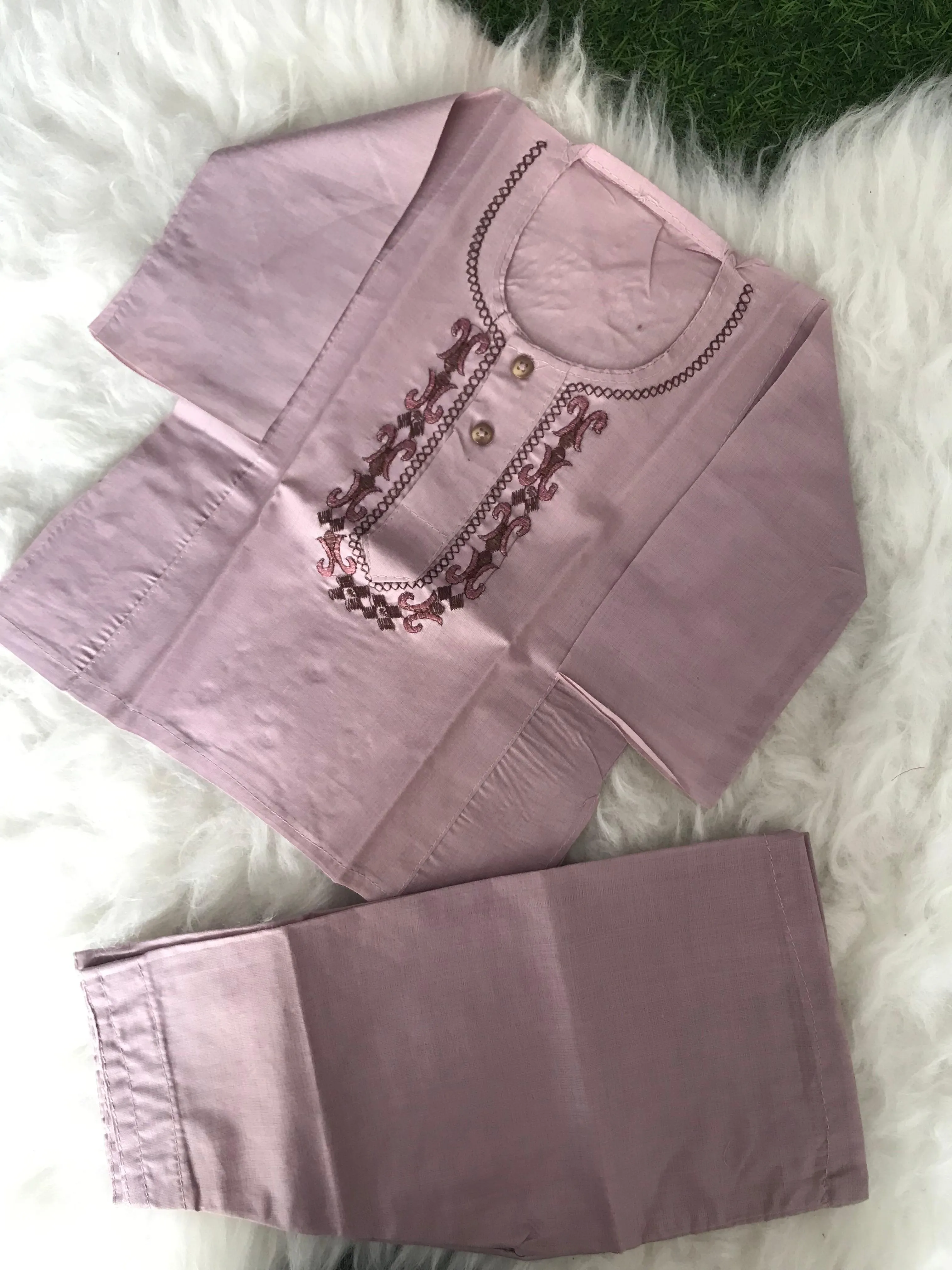 Hand Stichted Kurta Pajama (3-18 M)