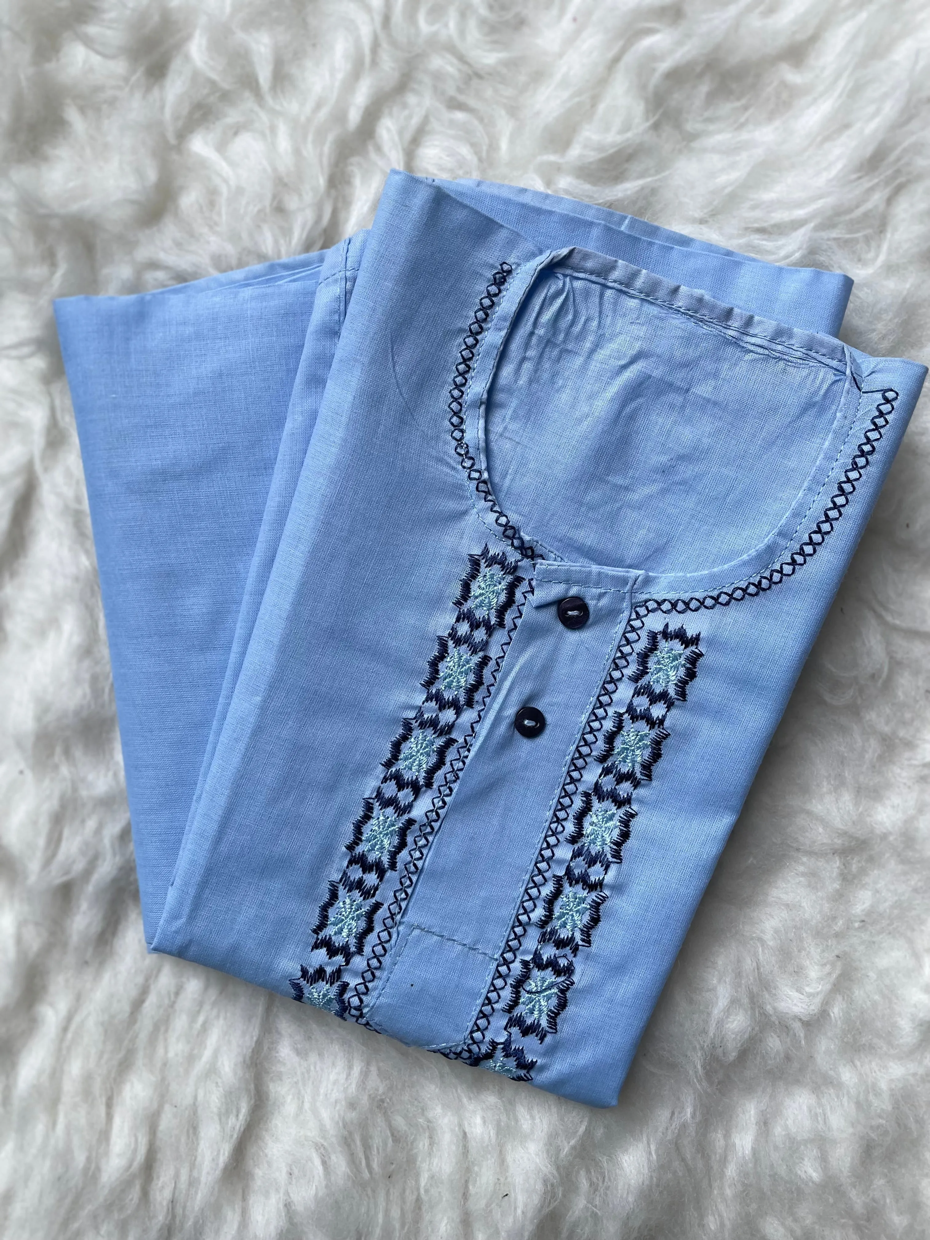 Hand Stichted Kurta Pajama (3-18 M)