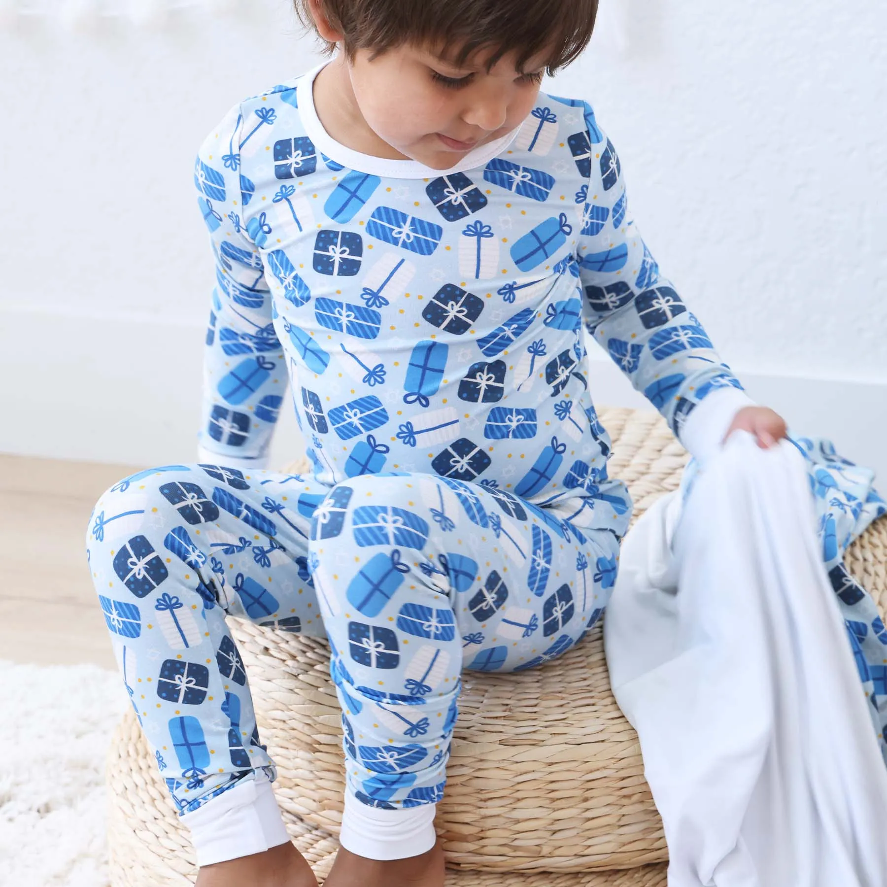 Happy Challahdays Two Piece Pajama Set