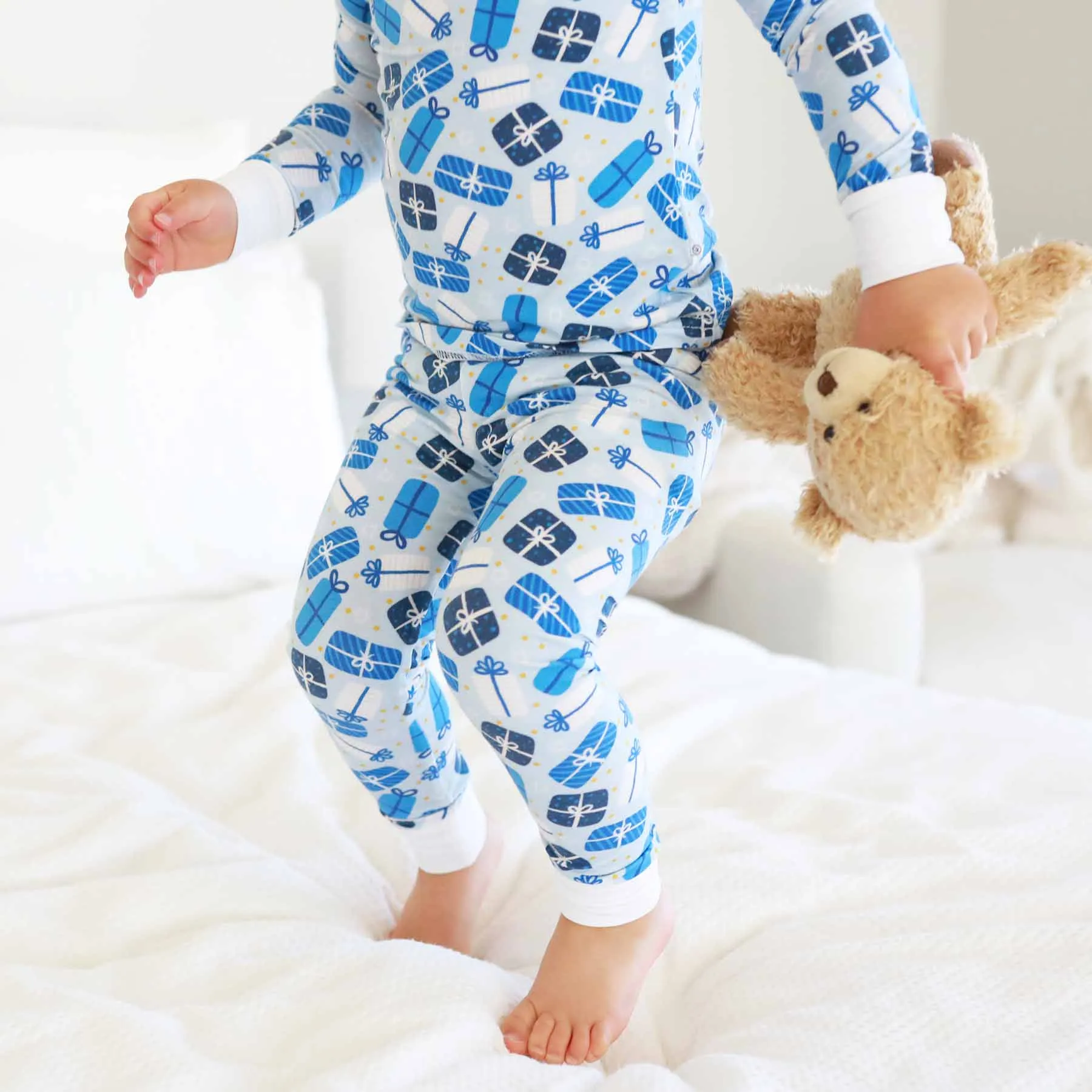 Happy Challahdays Two Piece Pajama Set