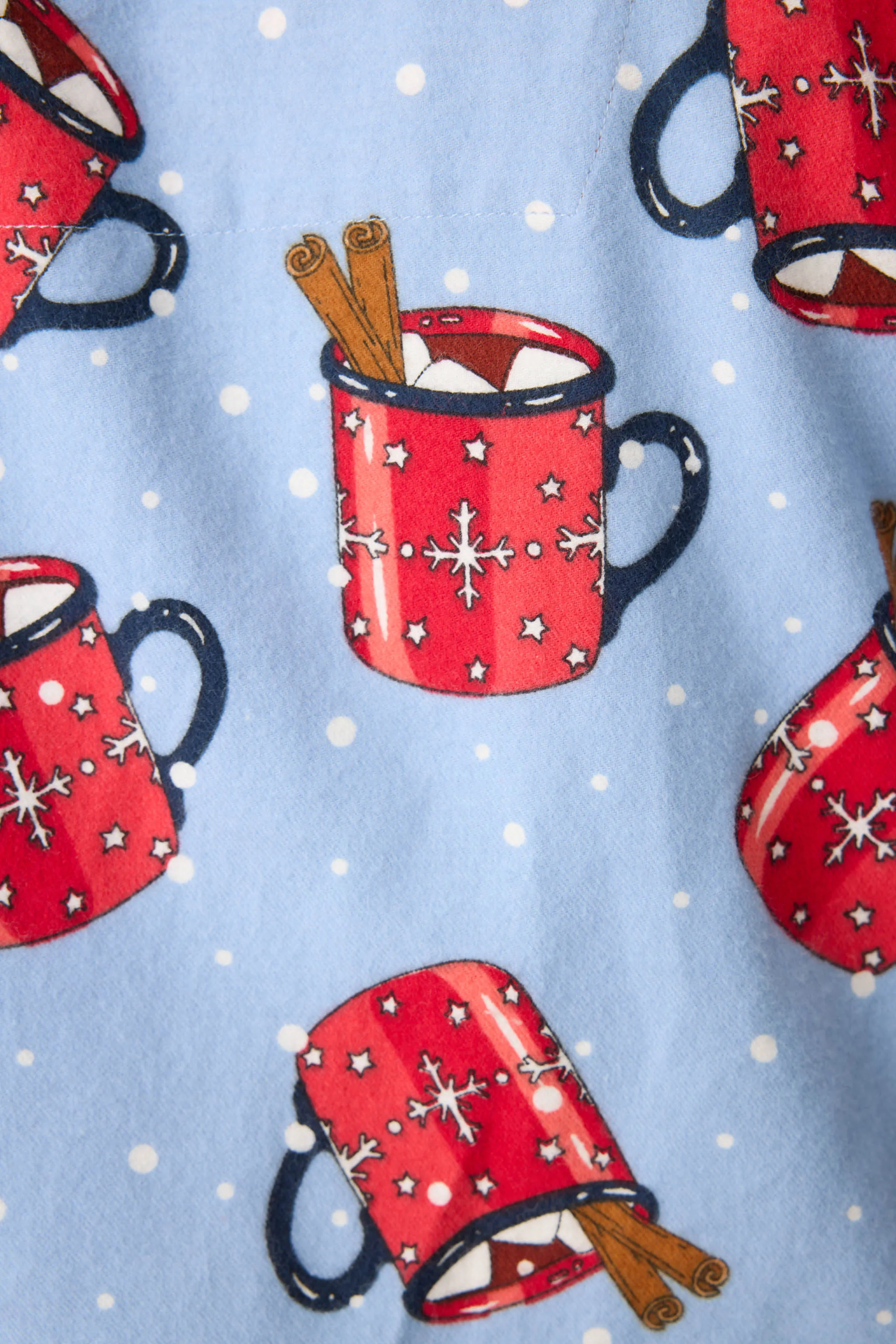 Hug In A Mug Men's Flannel PJ Set
