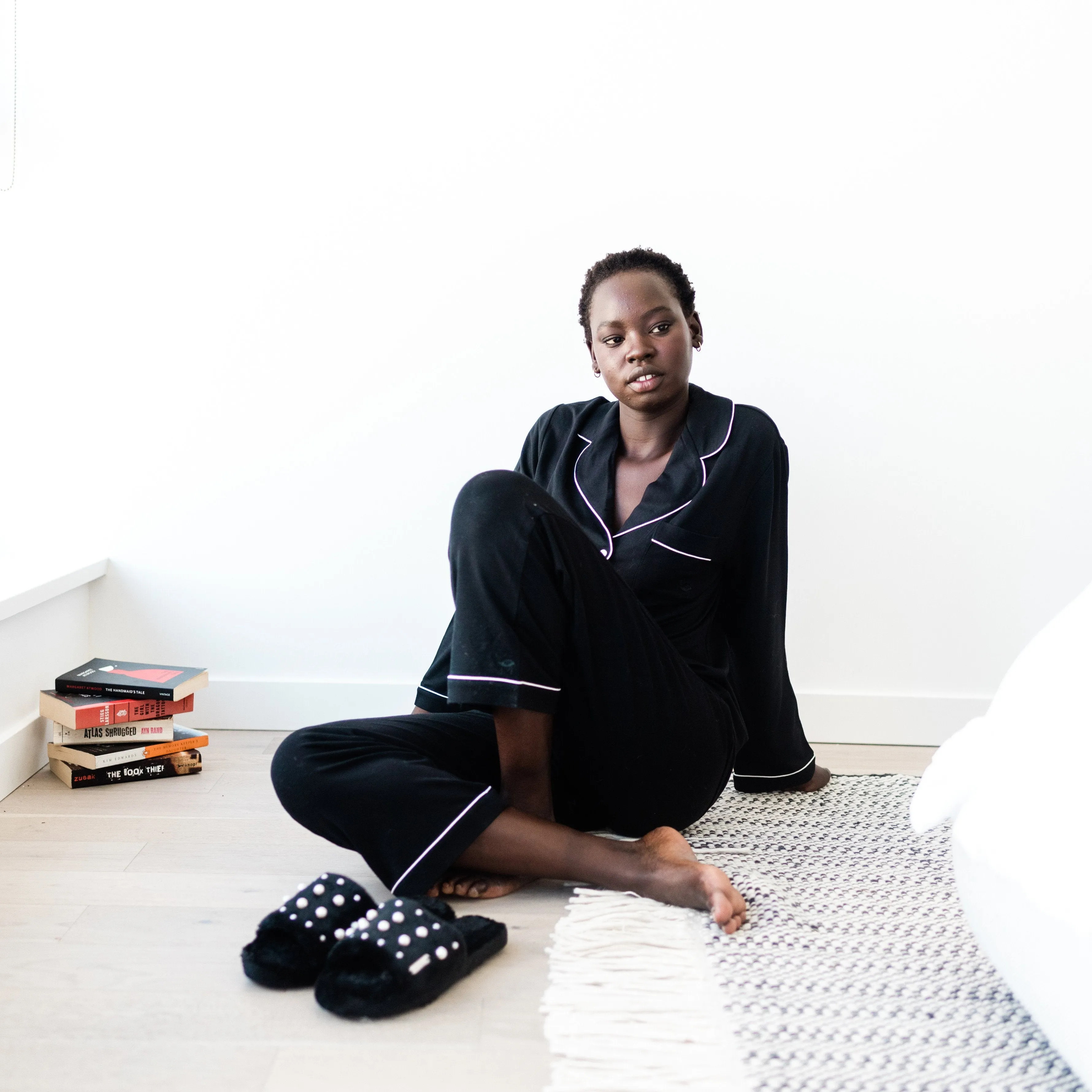Korrah Pajama Pants | Black