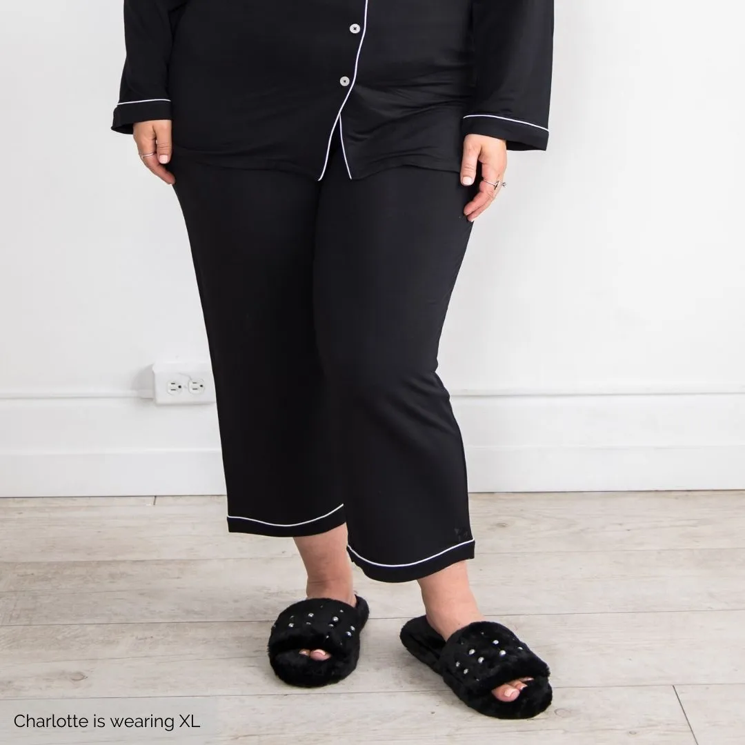 Korrah Pajama Pants | Black