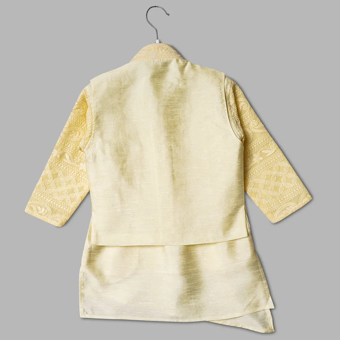 Lemon Boys Kurta Pajama with Jacket