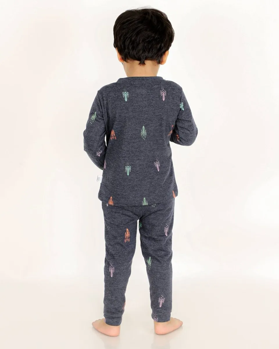 Lift Off To Space Boys Jogger Set