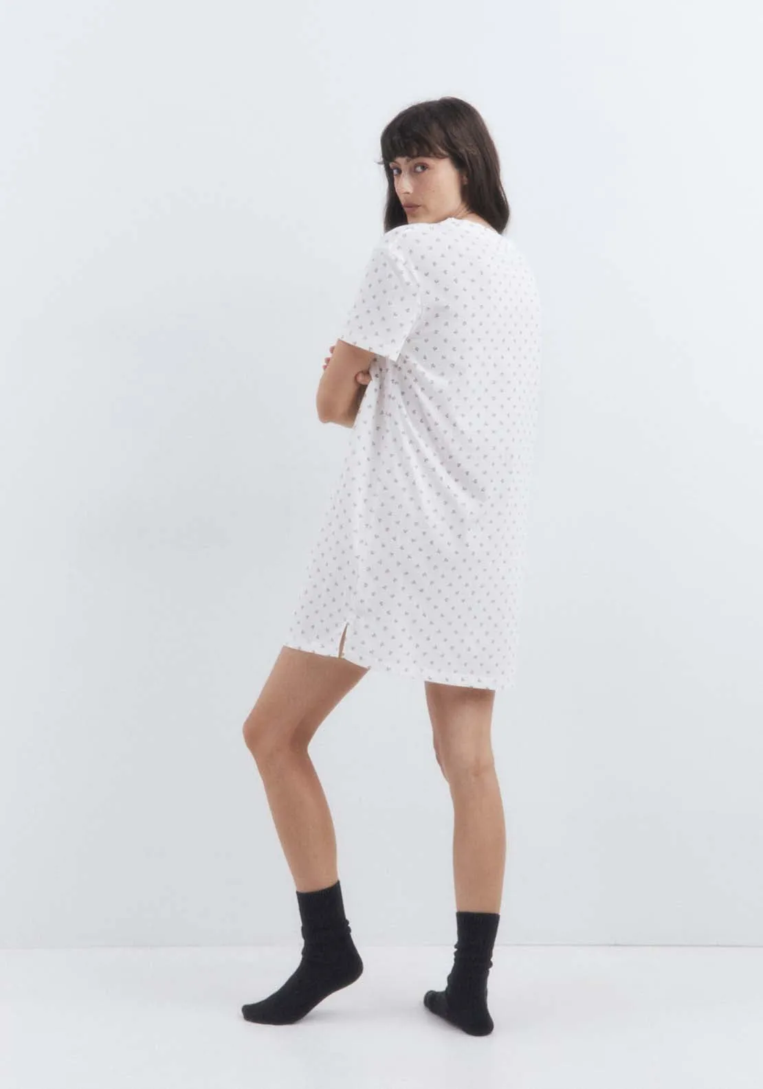 Little Flowers Nightdress - Pink