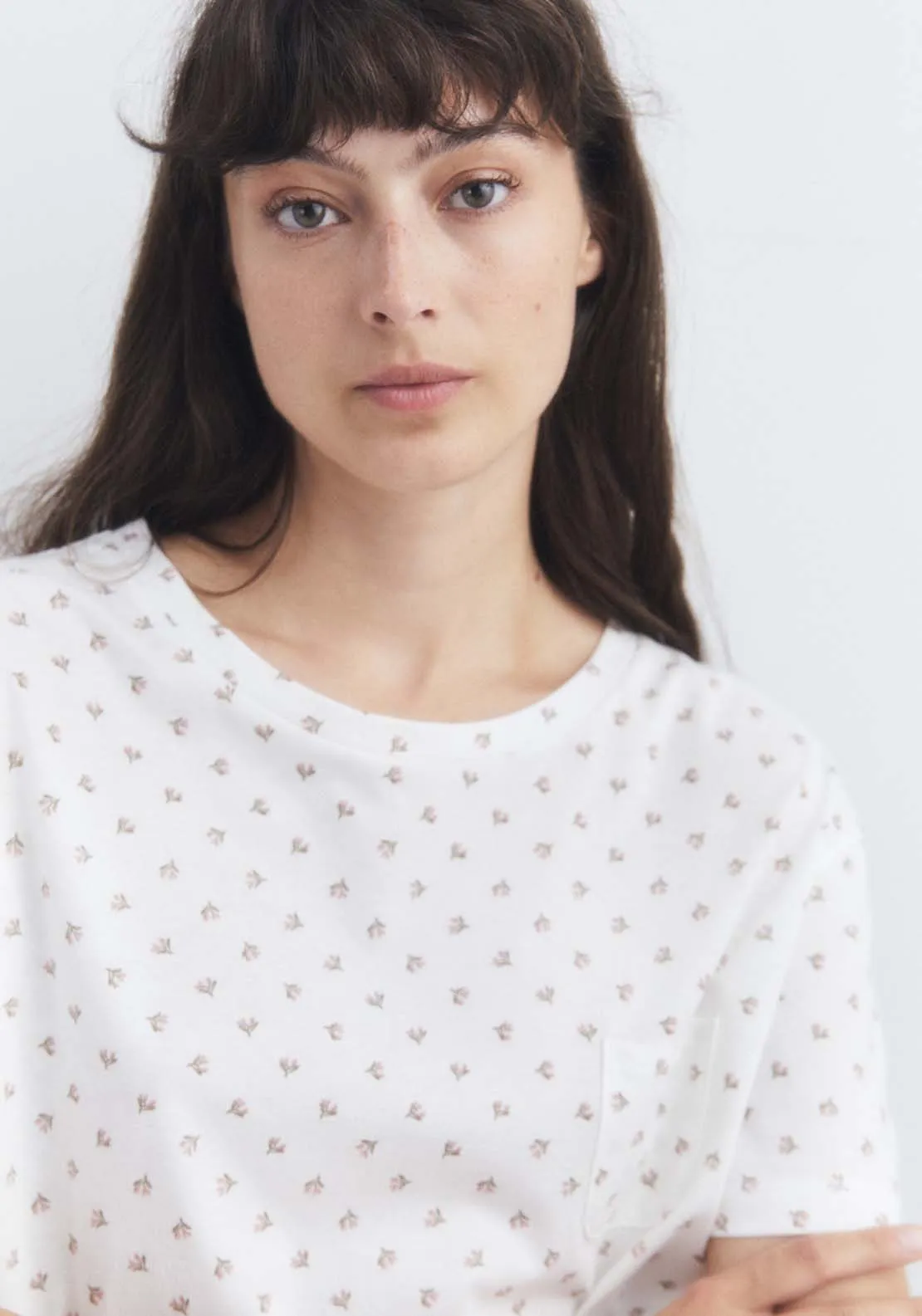 Little Flowers Nightdress - Pink