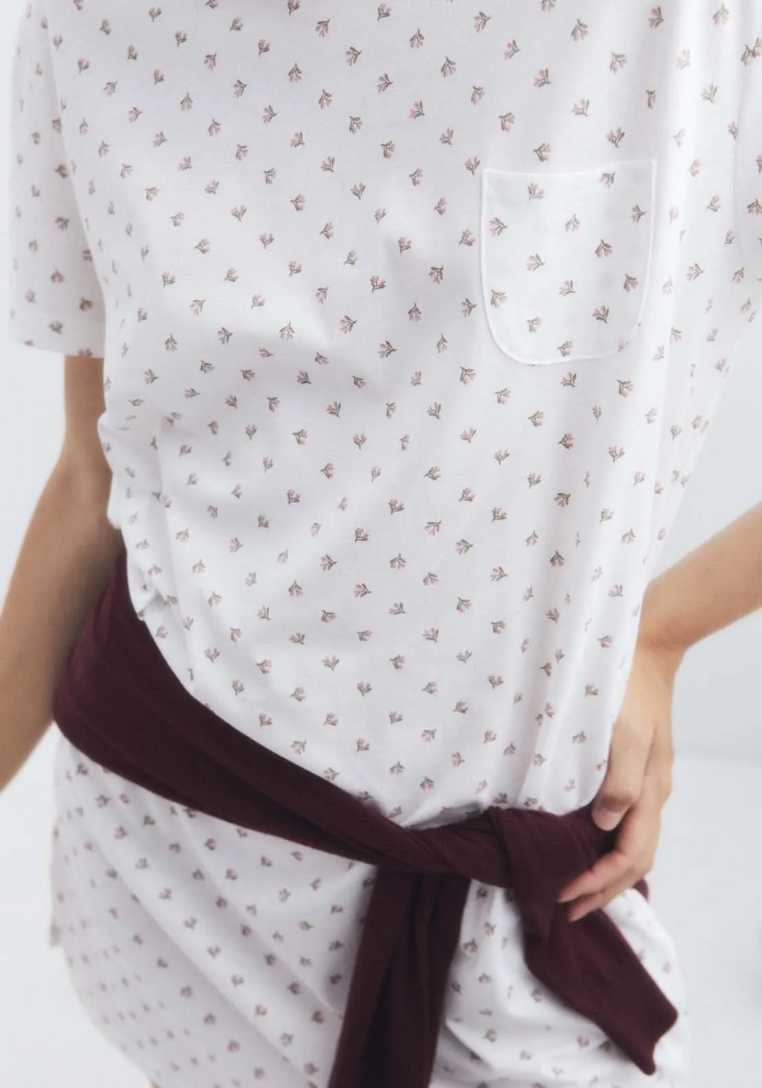 Little Flowers Nightdress - Pink