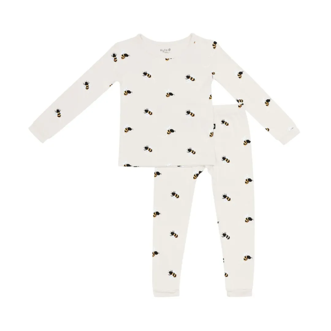 Long Sleeve Toddler Pajama Set - Bee Mine by Kyte Baby