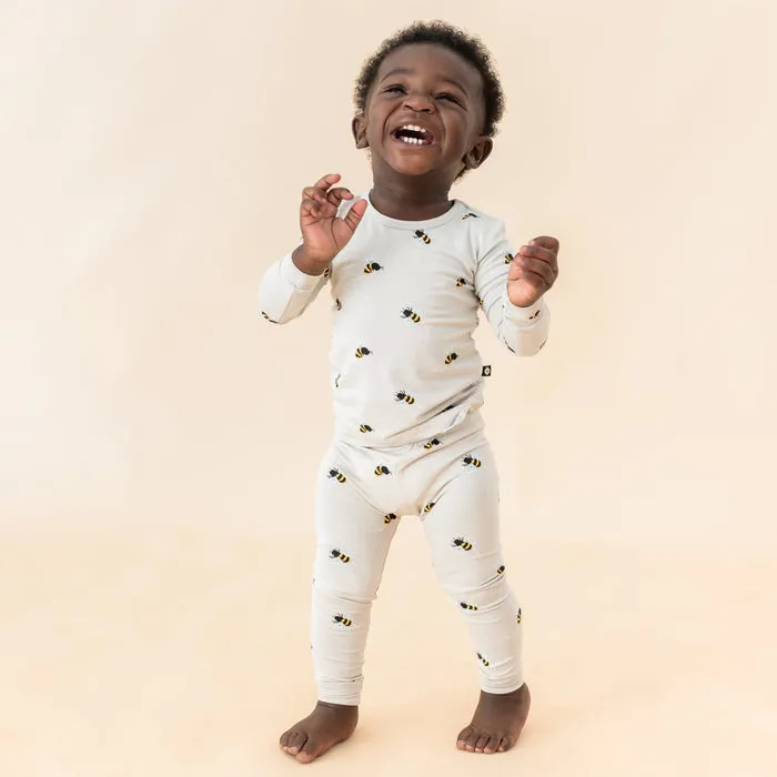 Long Sleeve Toddler Pajama Set - Bee Mine by Kyte Baby