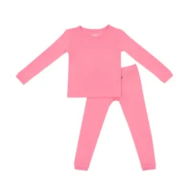 Long Sleeve Toddler Pajama Set - Guava by Kyte Baby