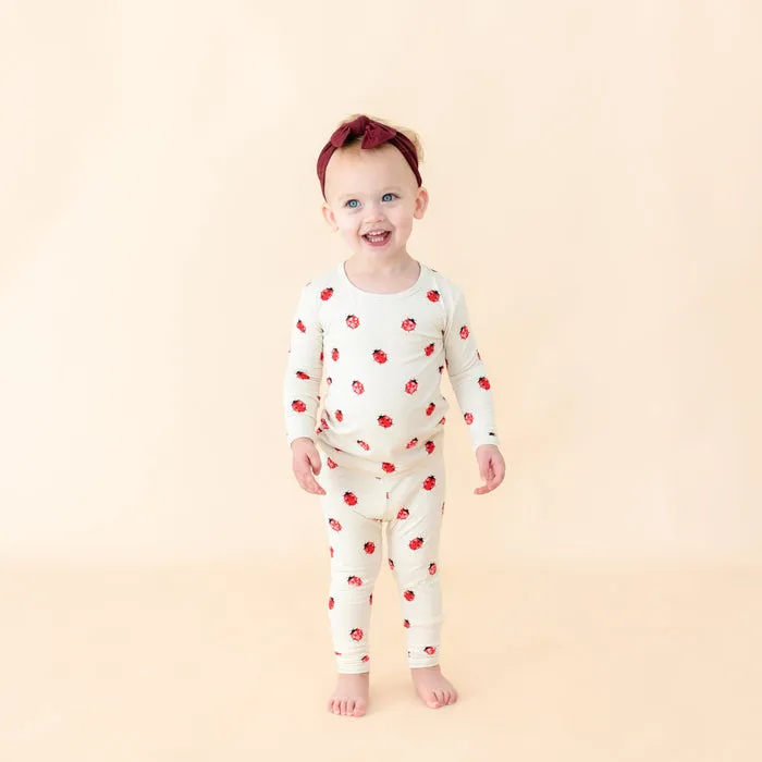 Long Sleeve Toddler Pajama Set - Love Bug by Kyte Baby