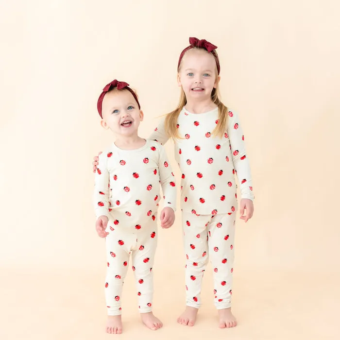 Long Sleeve Toddler Pajama Set - Love Bug by Kyte Baby