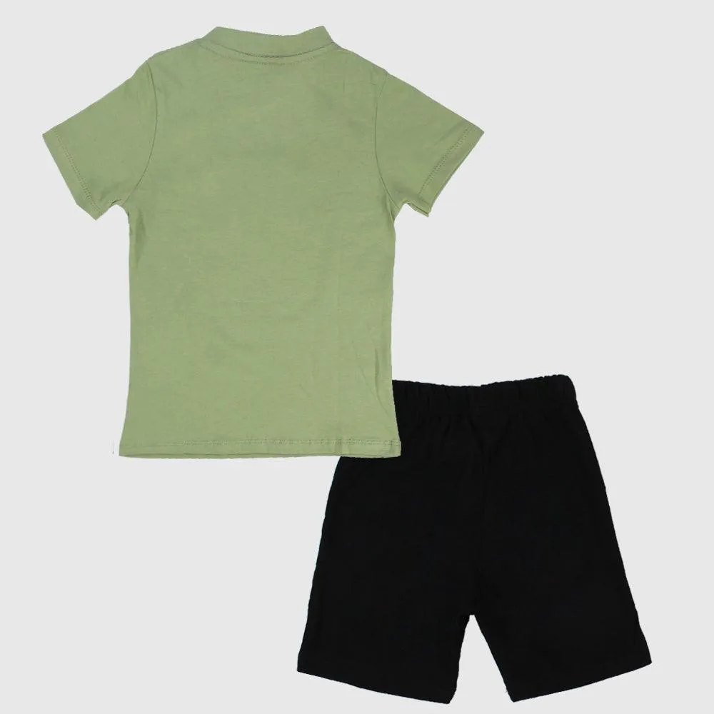 Lots Of Love Short-Sleeved Pajama