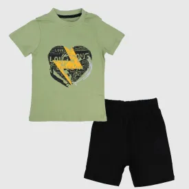 Lots Of Love Short-Sleeved Pajama