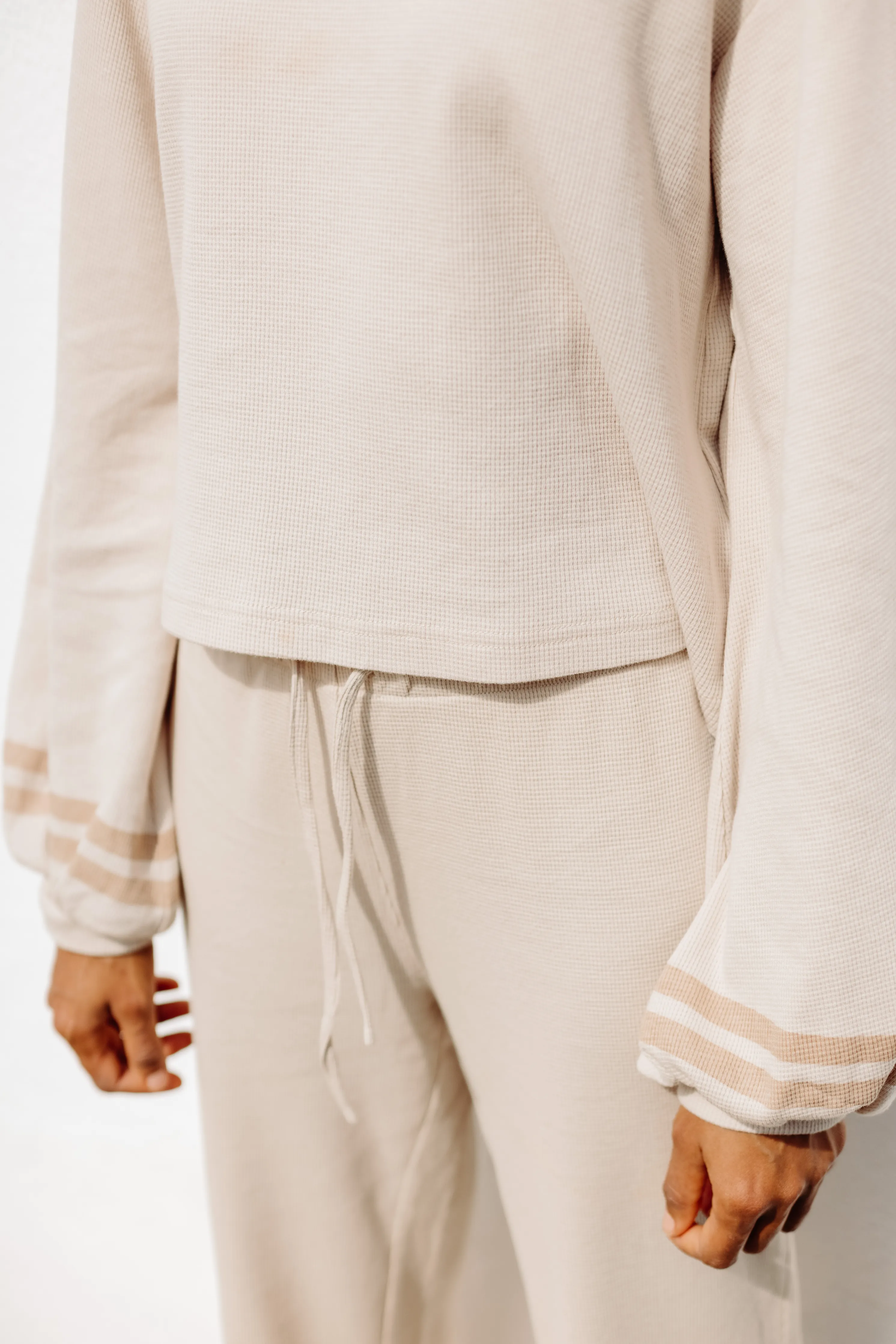 Marla 2 Piece Long Lounge Set - Caramel Beige