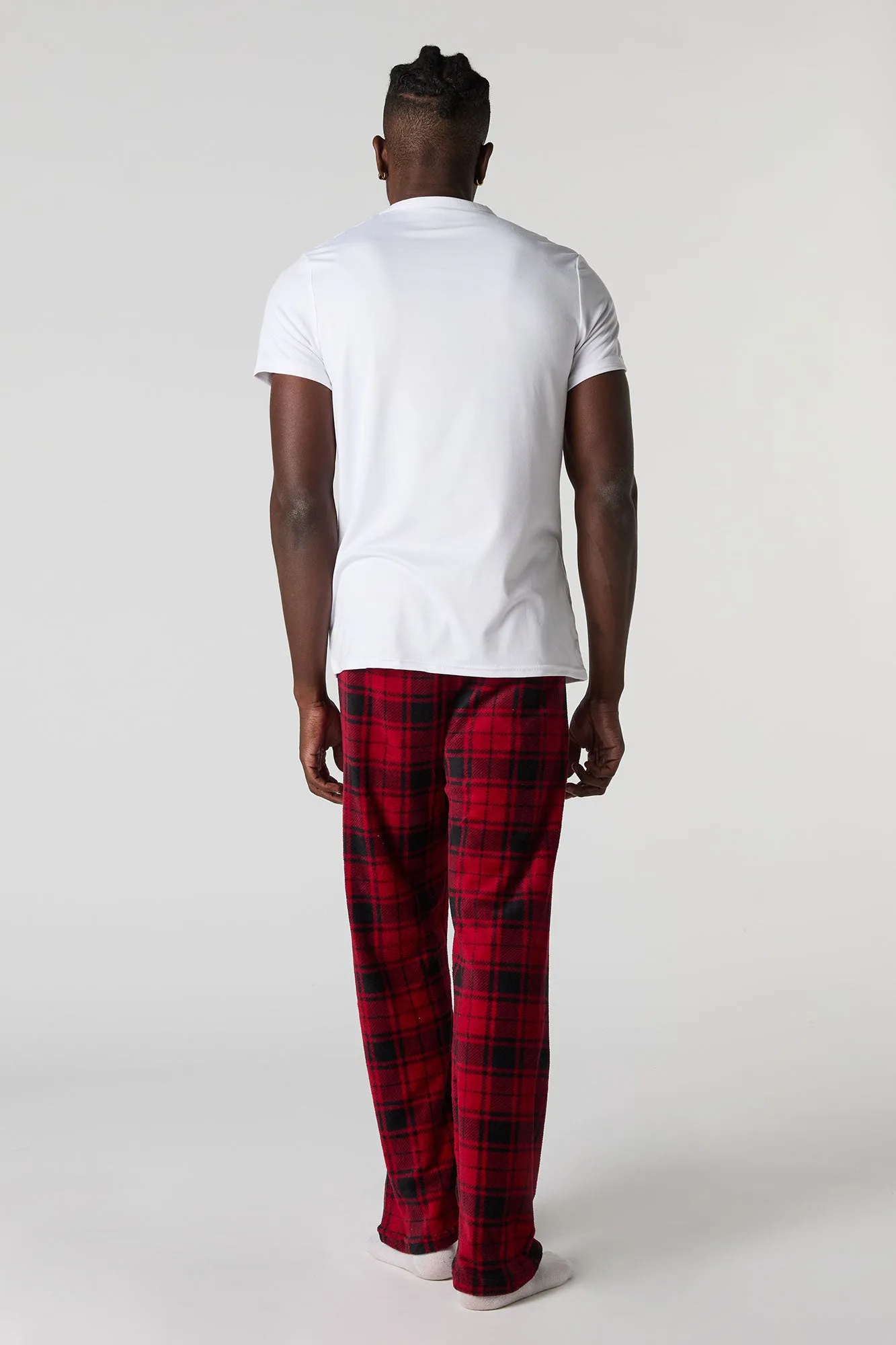 Mens Fammy Jammies Merry Xmas 2 Piece Pajama Set