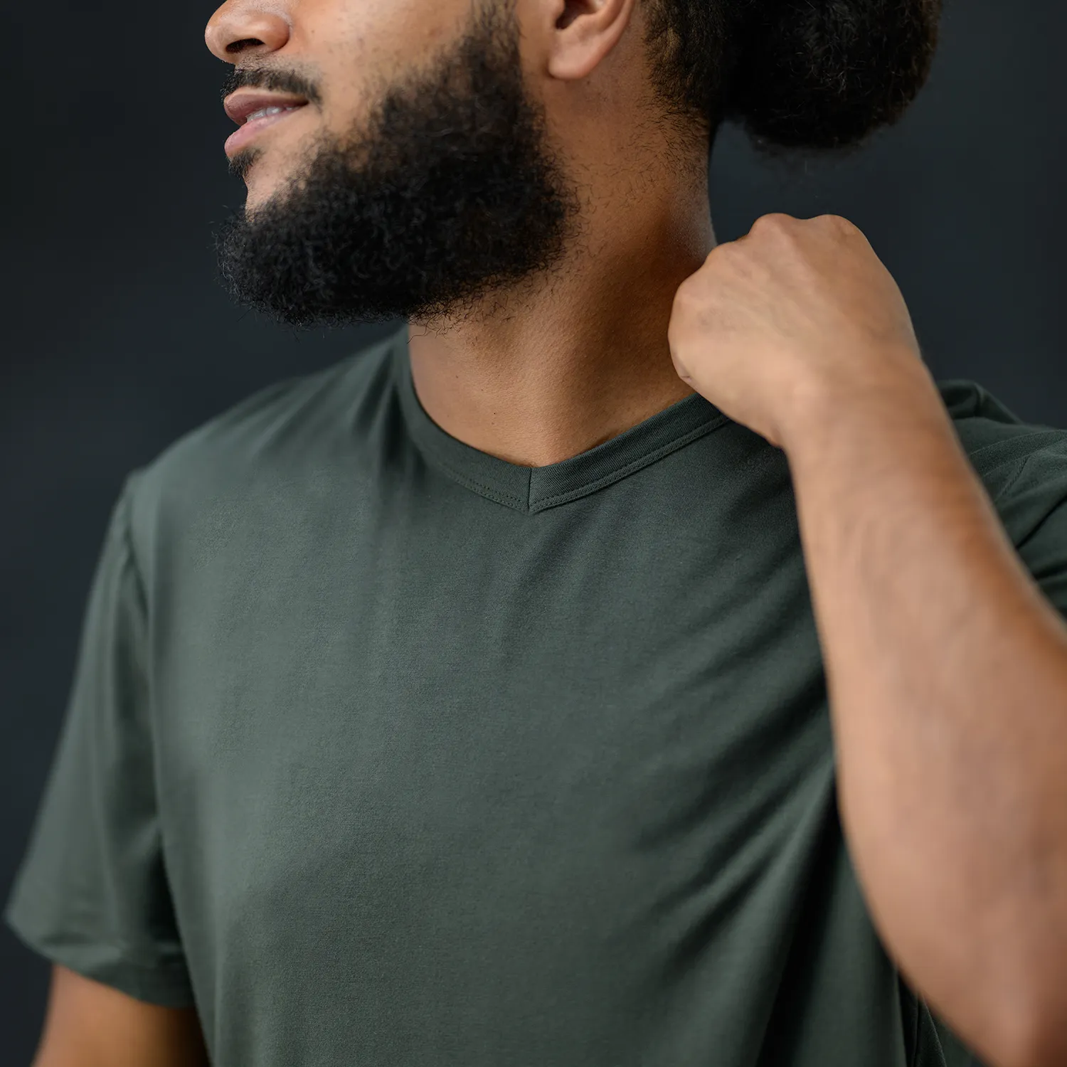 Men's Pajama Set - Pant   Tee (Evergreen)