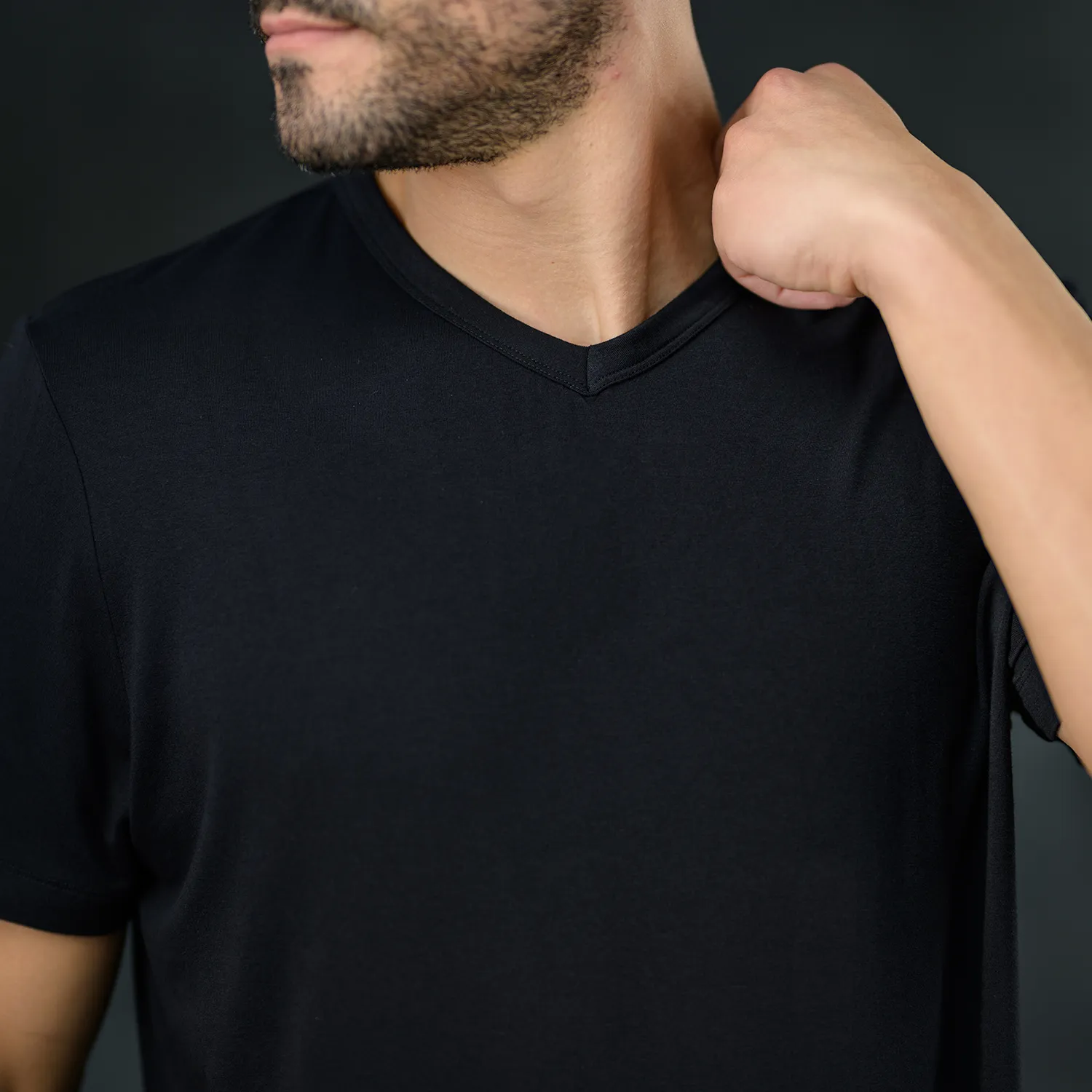 Men's Pajama Set - Pant   Tee (Onyx)