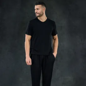 Men's Pajama Set - Pant   Tee (Onyx)
