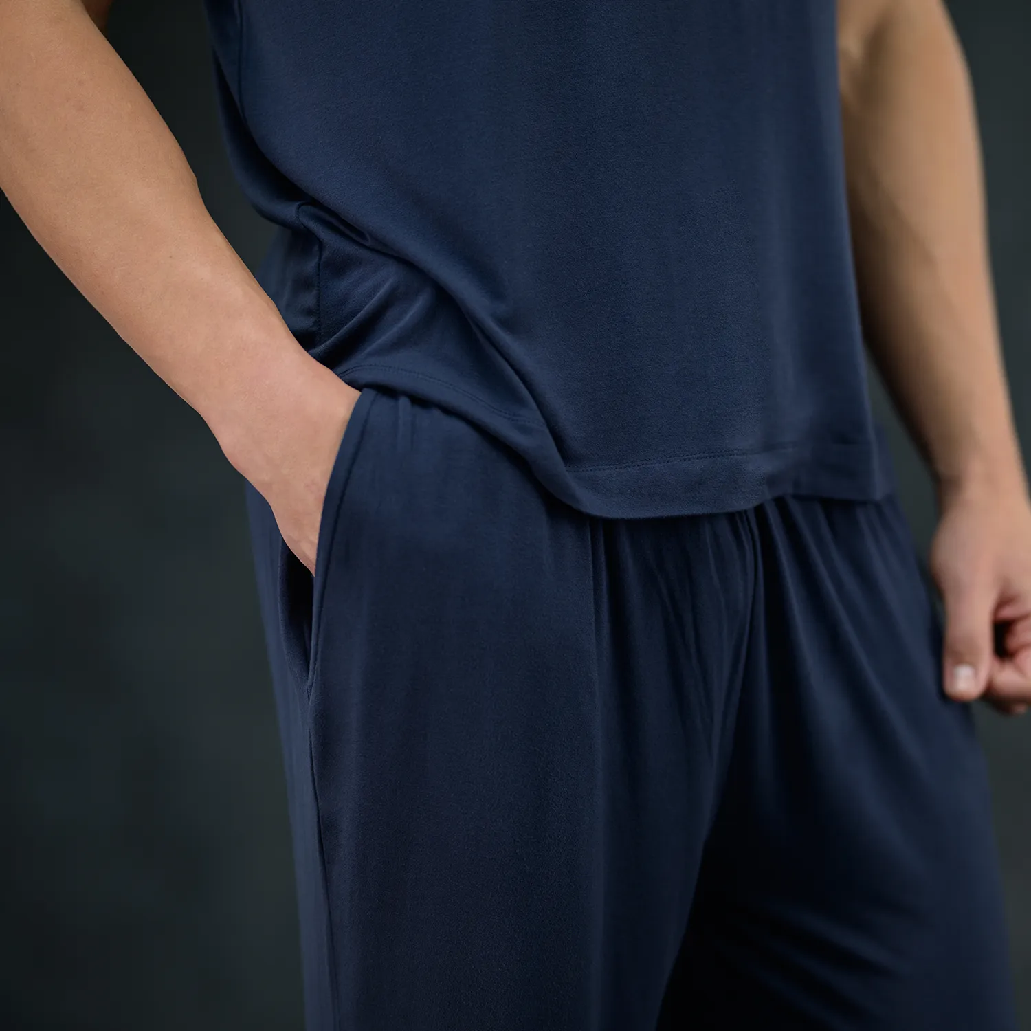 Men's Pajama Set - Pant   Tee (Storm)