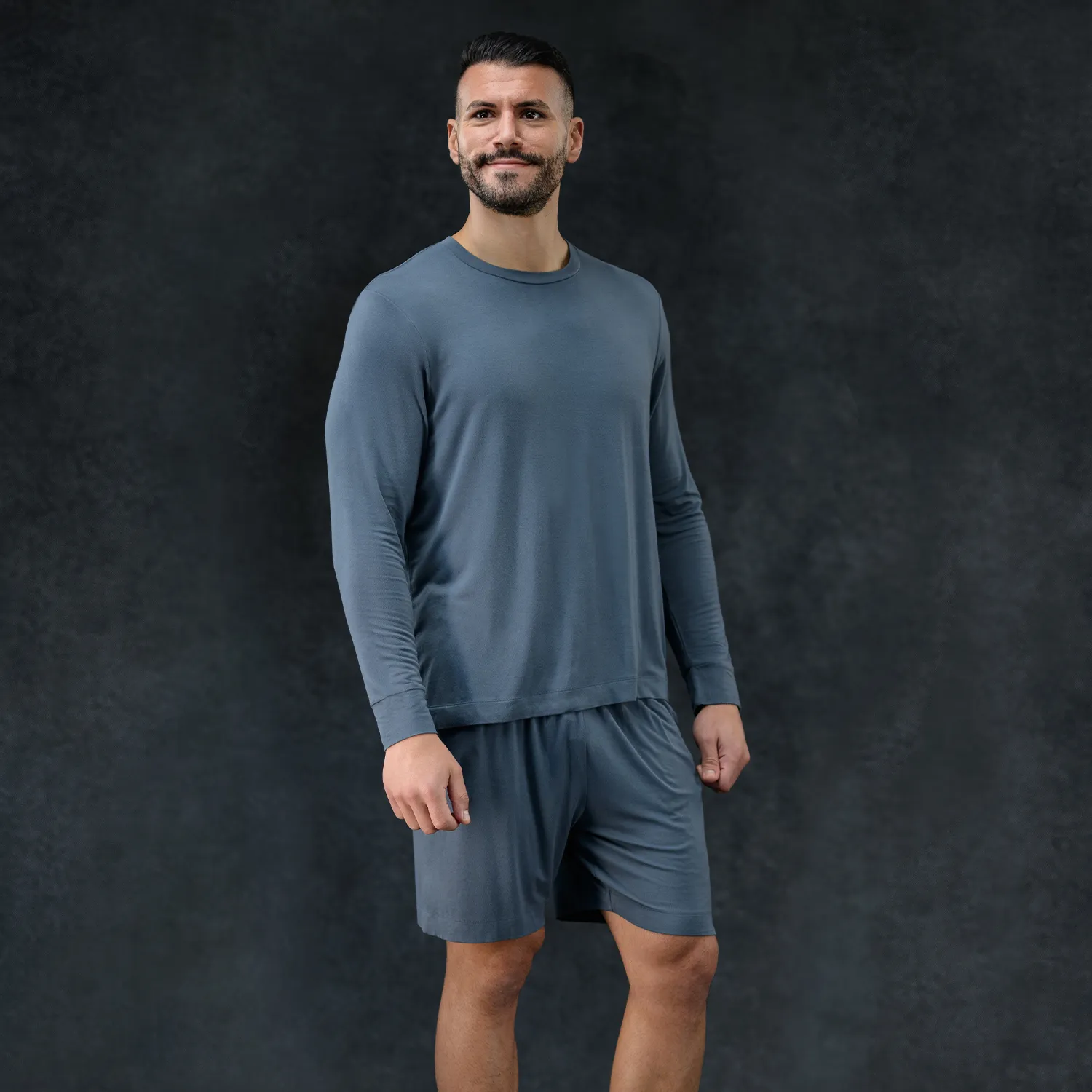 Men's Pajama Set - Short   Shirt (Dusk)
