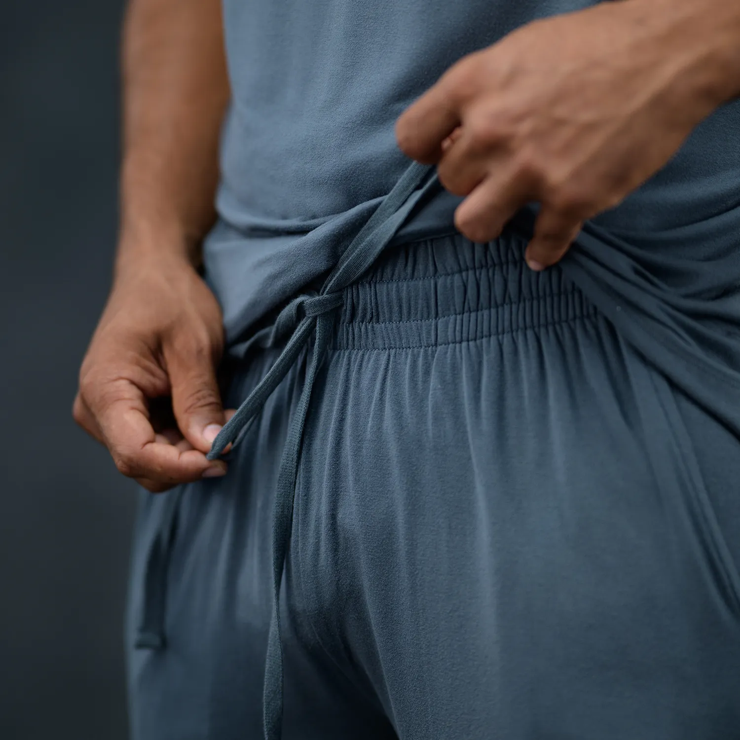 Men's Pajama Set - Short   Shirt (Dusk)