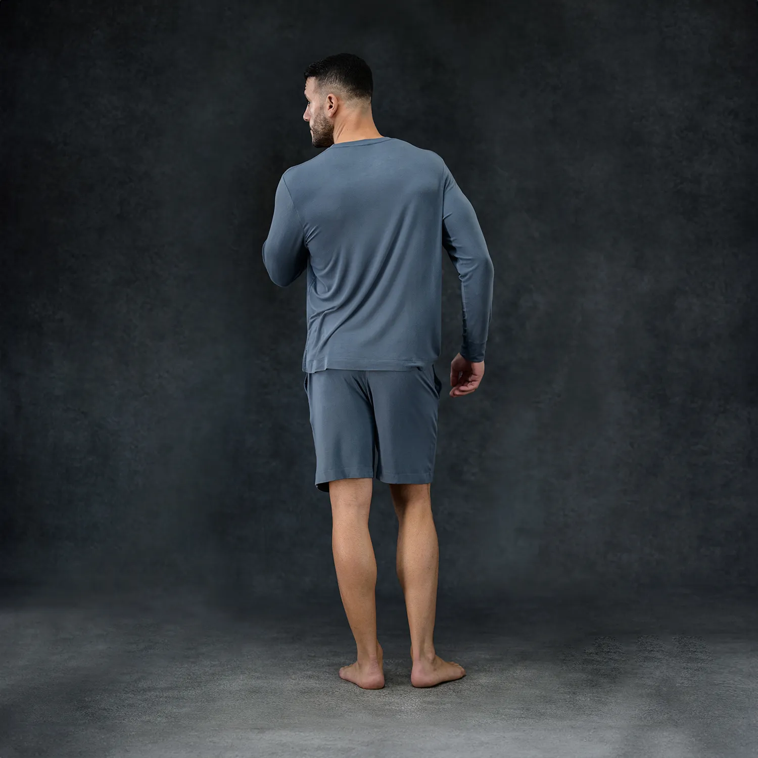 Men's Pajama Set - Short   Shirt (Dusk)