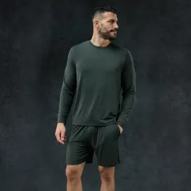 Men's Pajama Set - Short   Shirt (Evergreen)