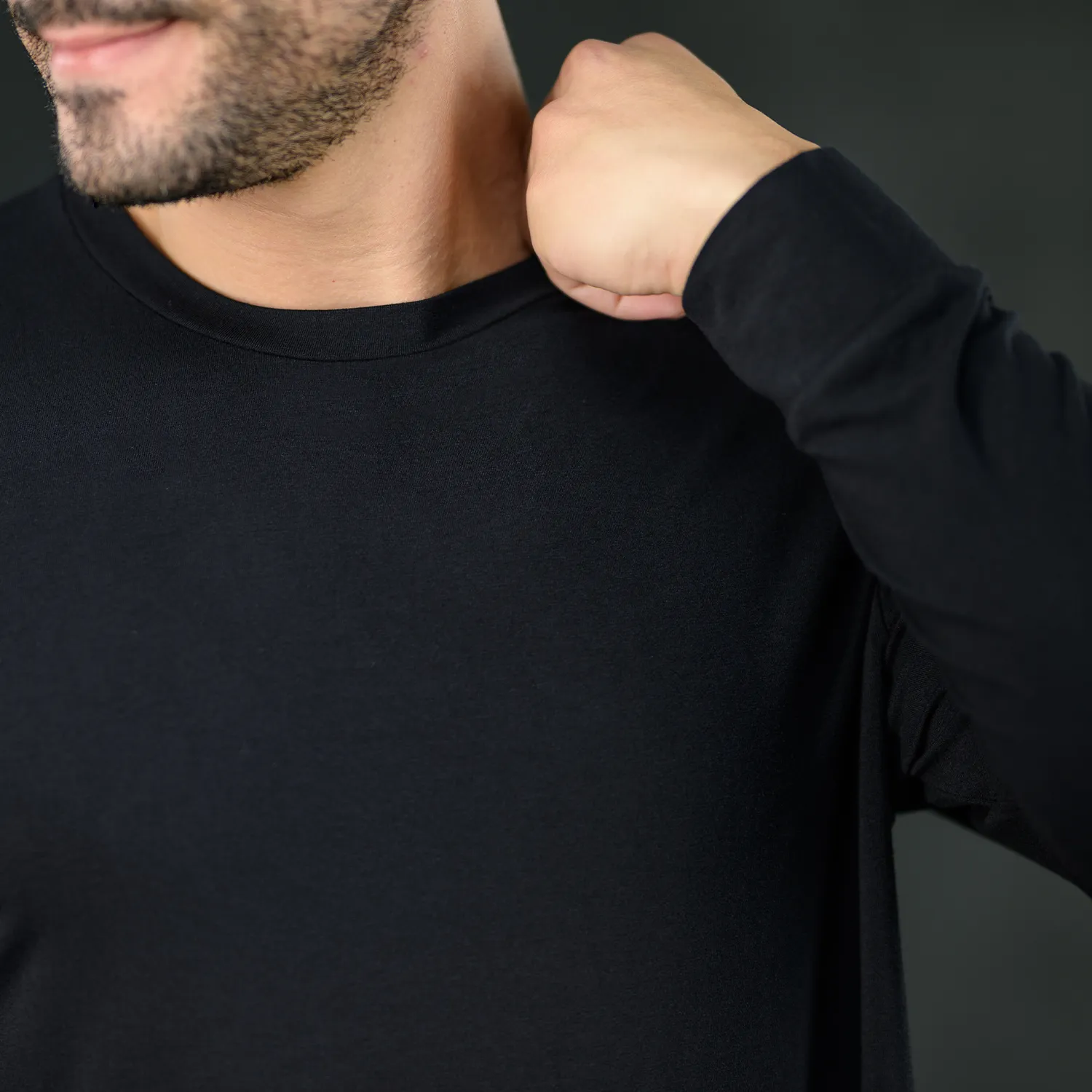 Men's Pajama Set - Short   Shirt (Onyx)